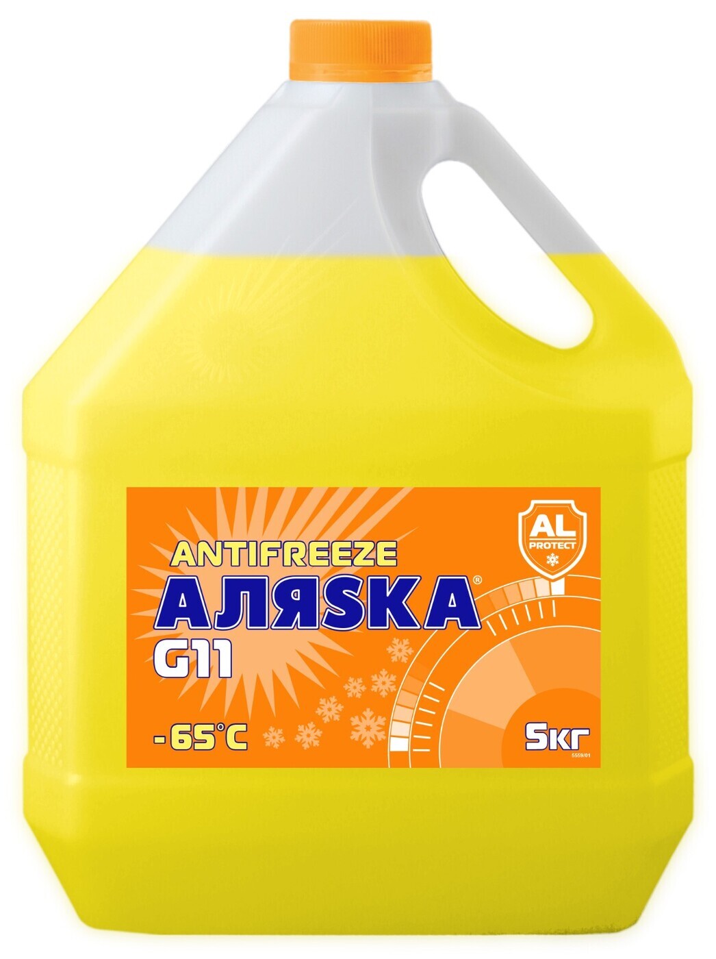Антифриз Аляска -65 YELLOW — канистра