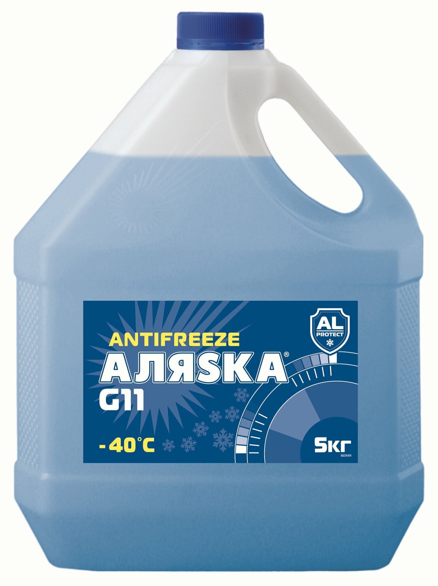 Антифриз Аляска -40 BLUE G11 — канистра